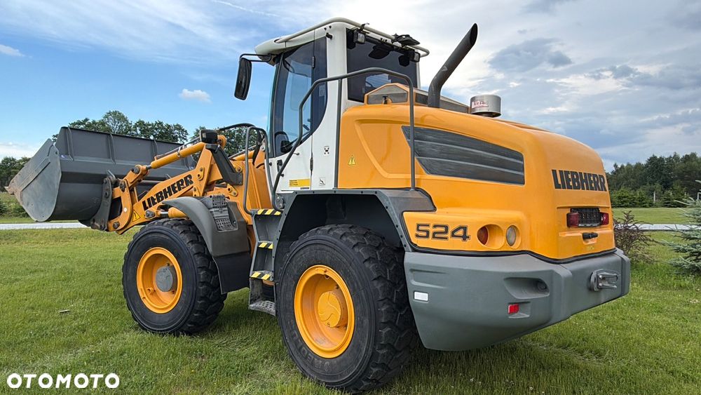 Liebherr Ładowarka Liebherr L524 KLIMA łyżka2,5m3+widły bezAdblue i Dpf szybkozłącze hydr. Cat Caterpillar 924K  924H  930K Volvo L60H / L70H Komatsu WA200-8 WA270-8JCB 426 427 - 9