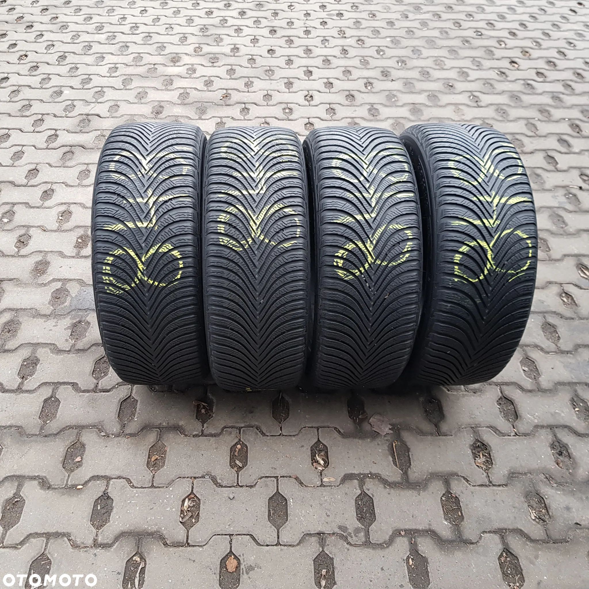 4x 215/55R17 Michelin Alpin 5 Komplet opon zimowych Poznań - 1