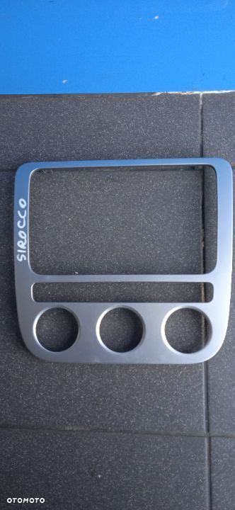VW Scirocco ramka radia 2Din 1QO858071F - 1