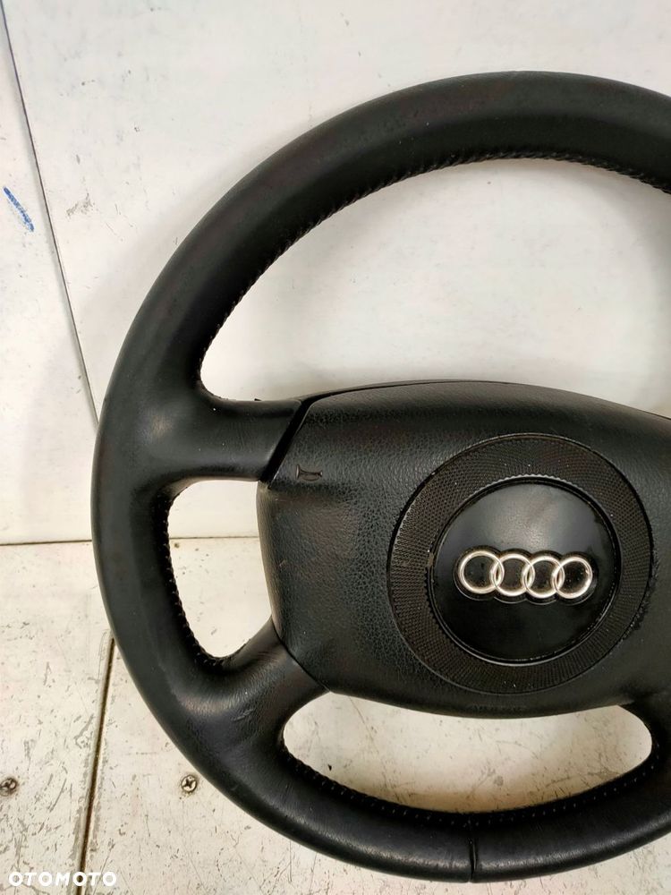 kierownica czteroramienna czarna skóra a4 b5 fl - 7