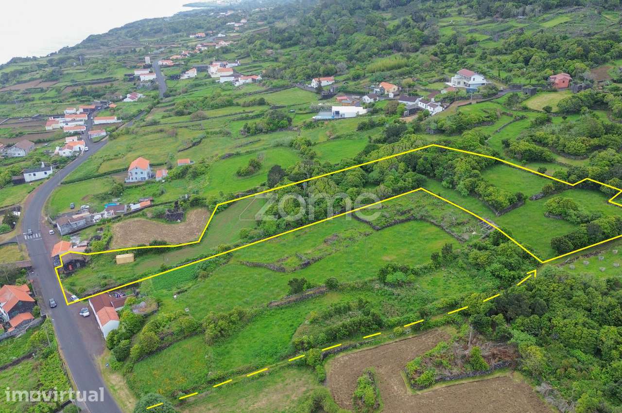 Terreno Misto com Vista Mar e Viabilidade de Construção - Ilha do P... - Grande imagem: 4/36