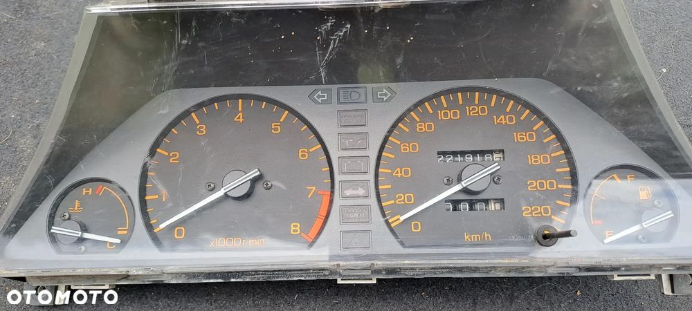 Honda Civic CRX 1983-1987 Oryginalny wskaźnik zegarowy OEM 220 km/h JDM EDM Rzadki - 2