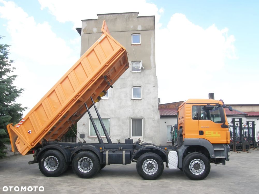 MAN TGS 41.440 8x4 470000km manual wywrotka Meiller-Kipper z Niemiec - 5