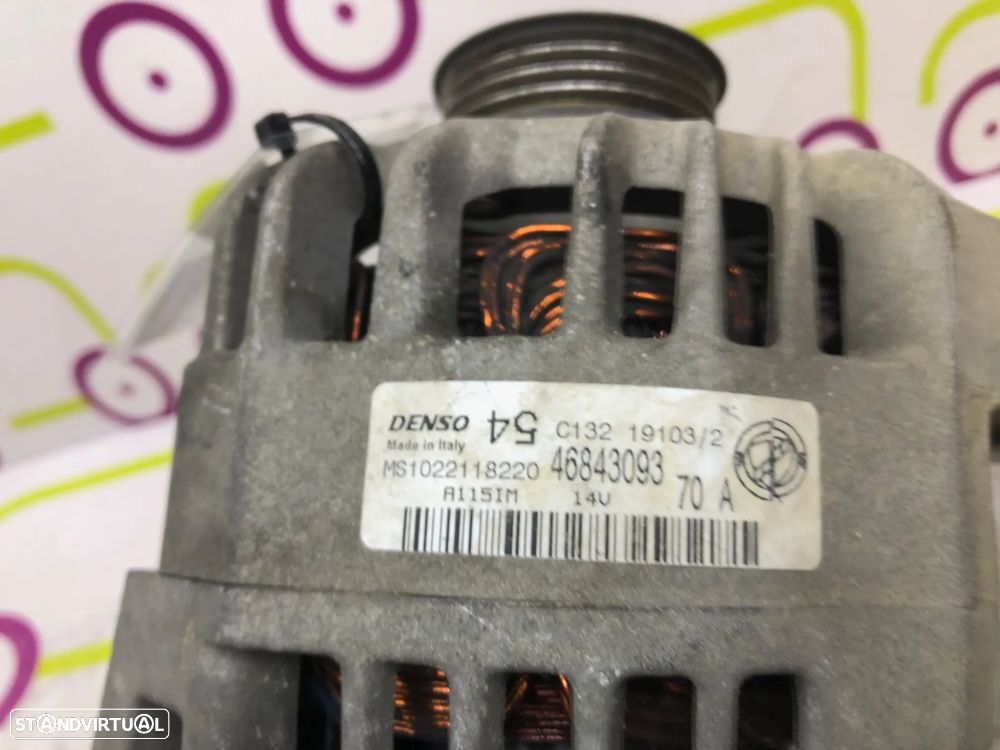 Alternador FIAT PUNTO 1.2i (188_) Ref. 46843093 - NO. 50279 - 4