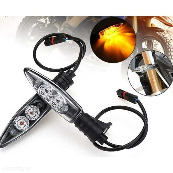Semnalizari fata spate LED BMW R1200GS F800GS S1000XR F700 Adventure K1300 Set 4 A2122 - 2