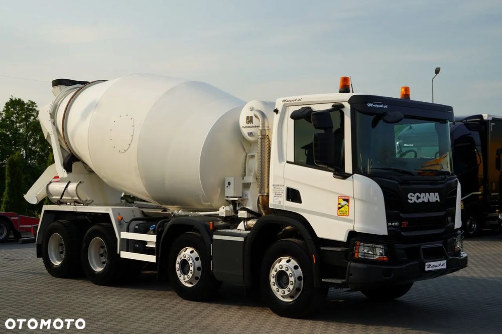 Scania P 410 XT / BETONOMIESZARKA / GRUSZKA / 9 m3 / EURO 6 / ALUFELGI - 3