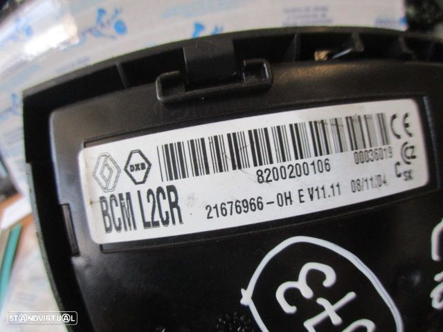 Modulo 8200200106 RENAULT MODUS FASE 1 2004 1.5DCI 65CV 5P VERDE ESCURO Módulo Conforto - 3