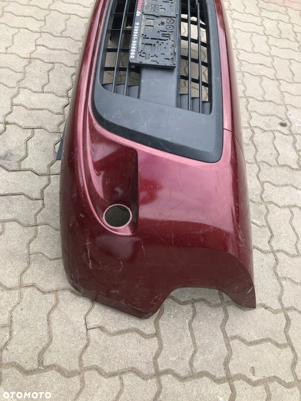 ZDERZAK FIAT FIORINO QUBO BIPPER NEMO PRZEDNI - 2