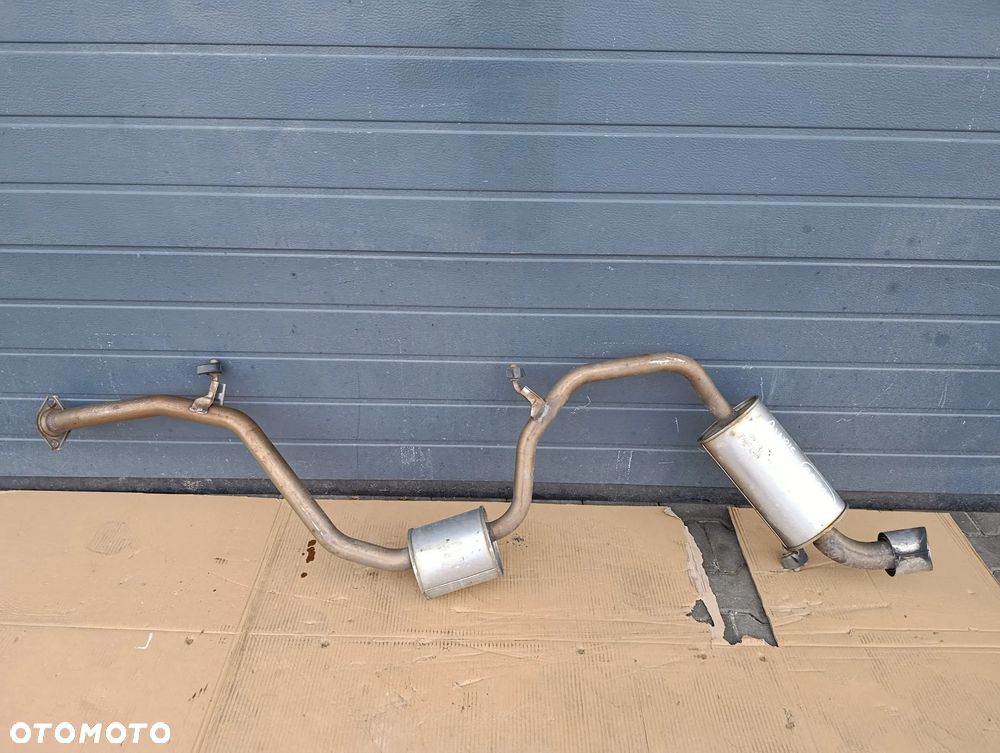 TOYOTA AURIS II 2 1.2 B WYDECH TŁUMIK ŚRODKOWY - 1