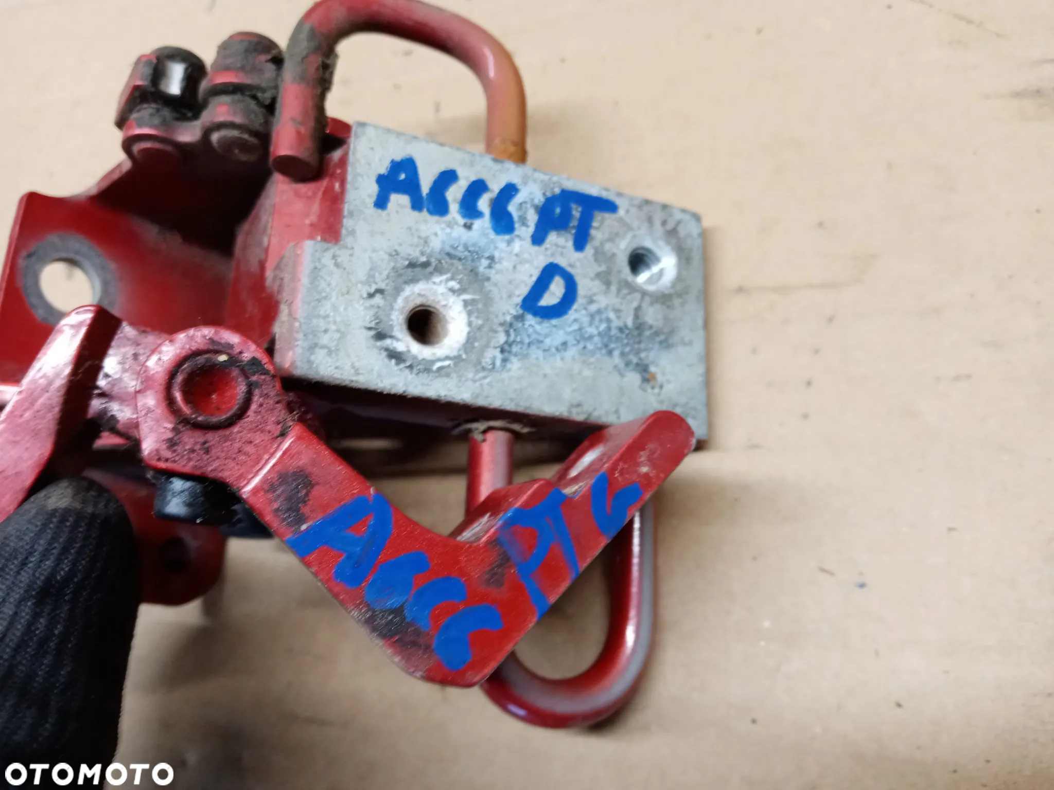 Zawias zawiasy drzwi prawy tył para Audi A6 C6 8E0833412E - 5