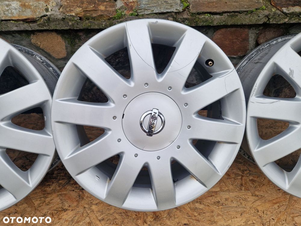 NISSAN FELGI ALUMINIOWE 5X114,3 7JX17 FI66,1MM  ET45 KOMPLET 4szt - 4