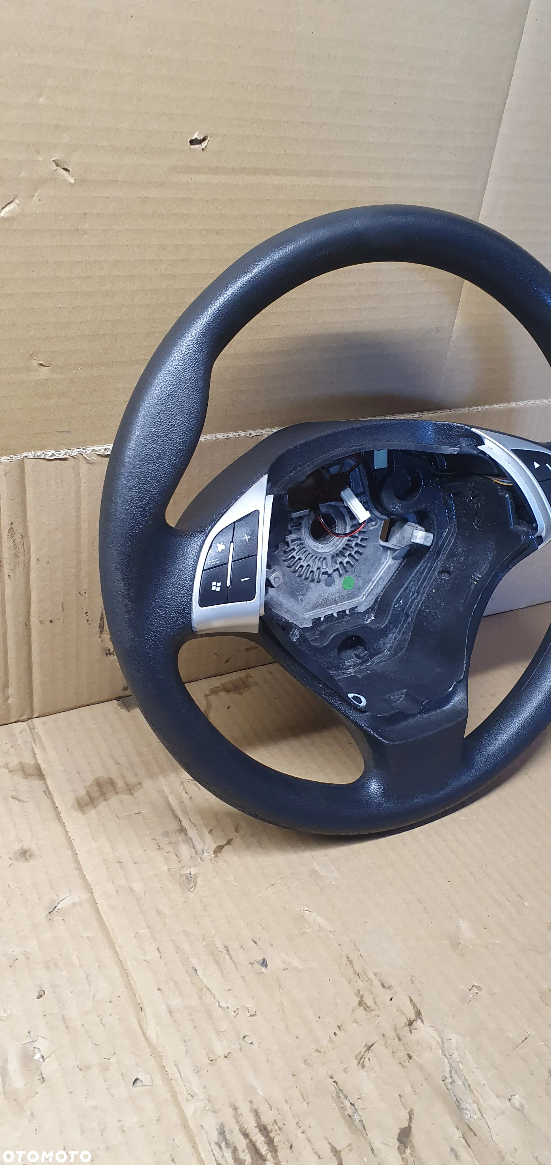 Kierownica trójramienna multifunkcyjna mulifunkcja Fiat Punto EVO - 5
