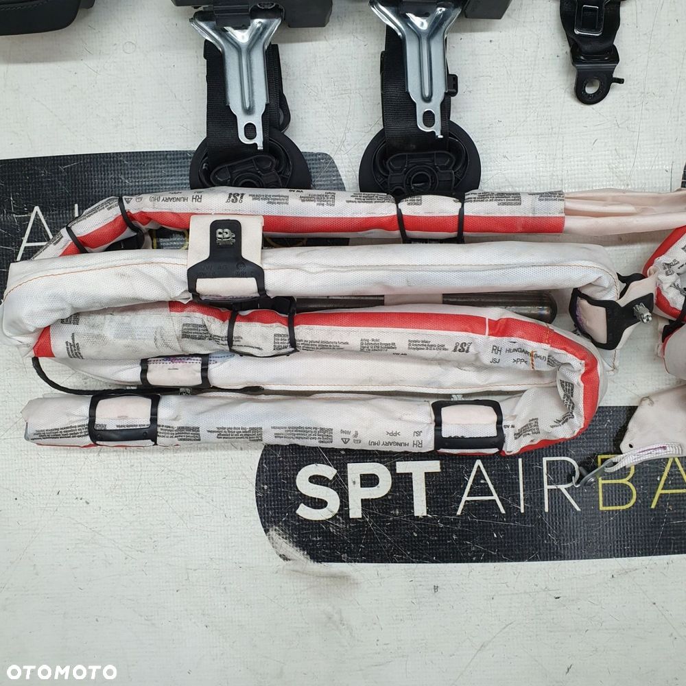 AUDI A6 C8 4K1 DESKA ROZDZIELCZA KONSOLA KOKPIT PULPIT PODUSZKI AIRBAG AIR BAG PASY KURTYNY KIT SET - 10