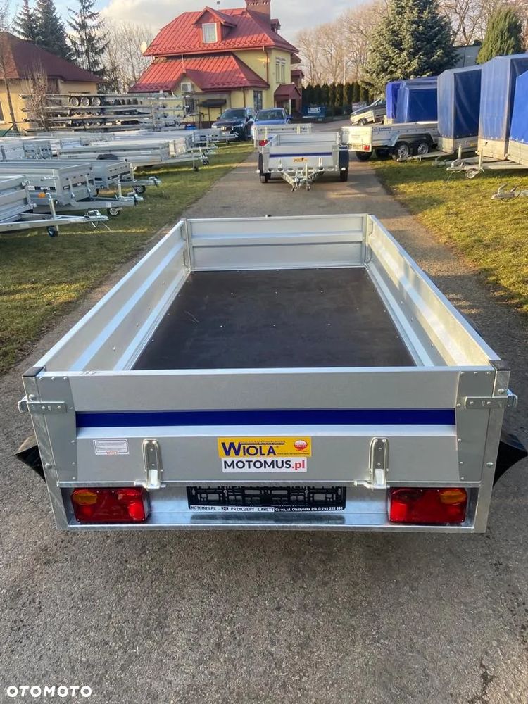 Wiola Przyczepa Wiola Krakus+ 252x132x38 2 osie spawana rama mocna DMC 750 kg - 10