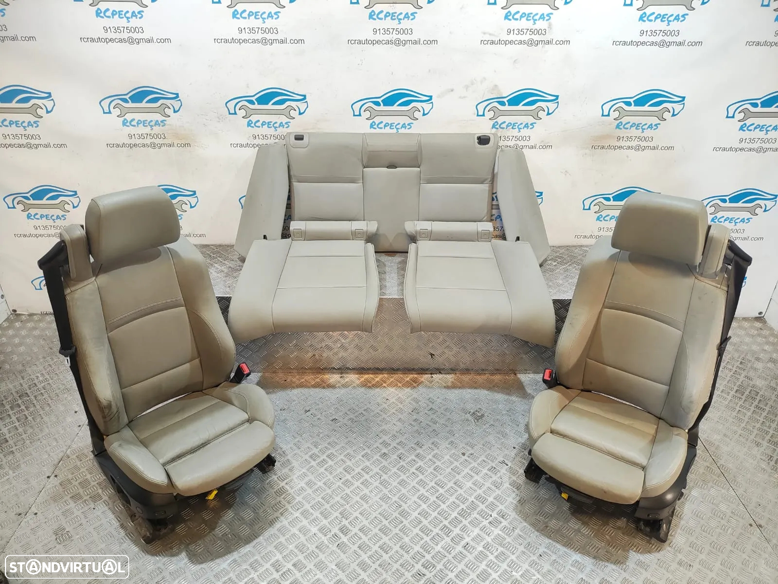 Bancos Elétricos Pele Pack M BMW Serie 3 E93 Cabrio 2007 –  2013 - 2