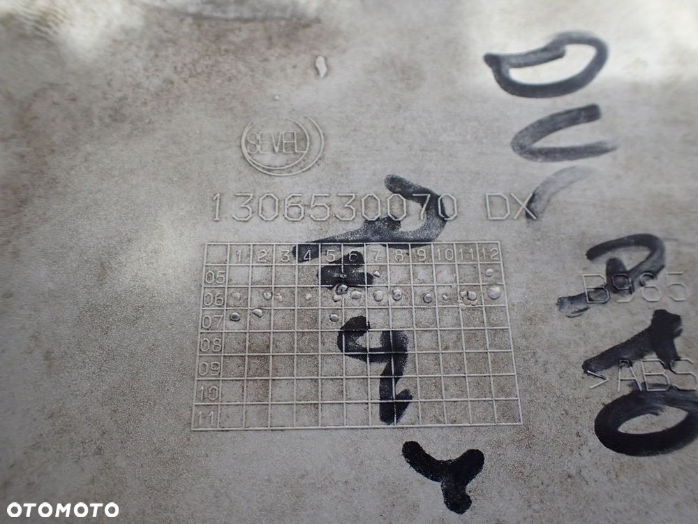 ZAŚLEPKA LAMPY PRAWY PRZÓD FIAT DUCATO III 1306530070 - 5