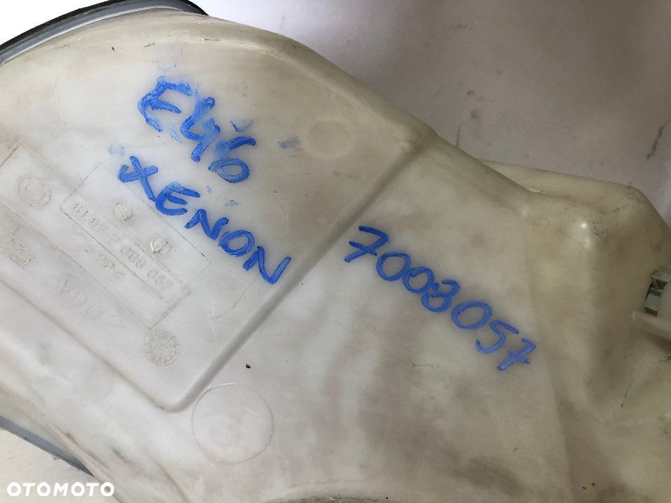 BMW E46 1998-2005 ZBIORNIK ZBIORNICZEK DO SPRYSKIWACZY XENON 7008057 - 4