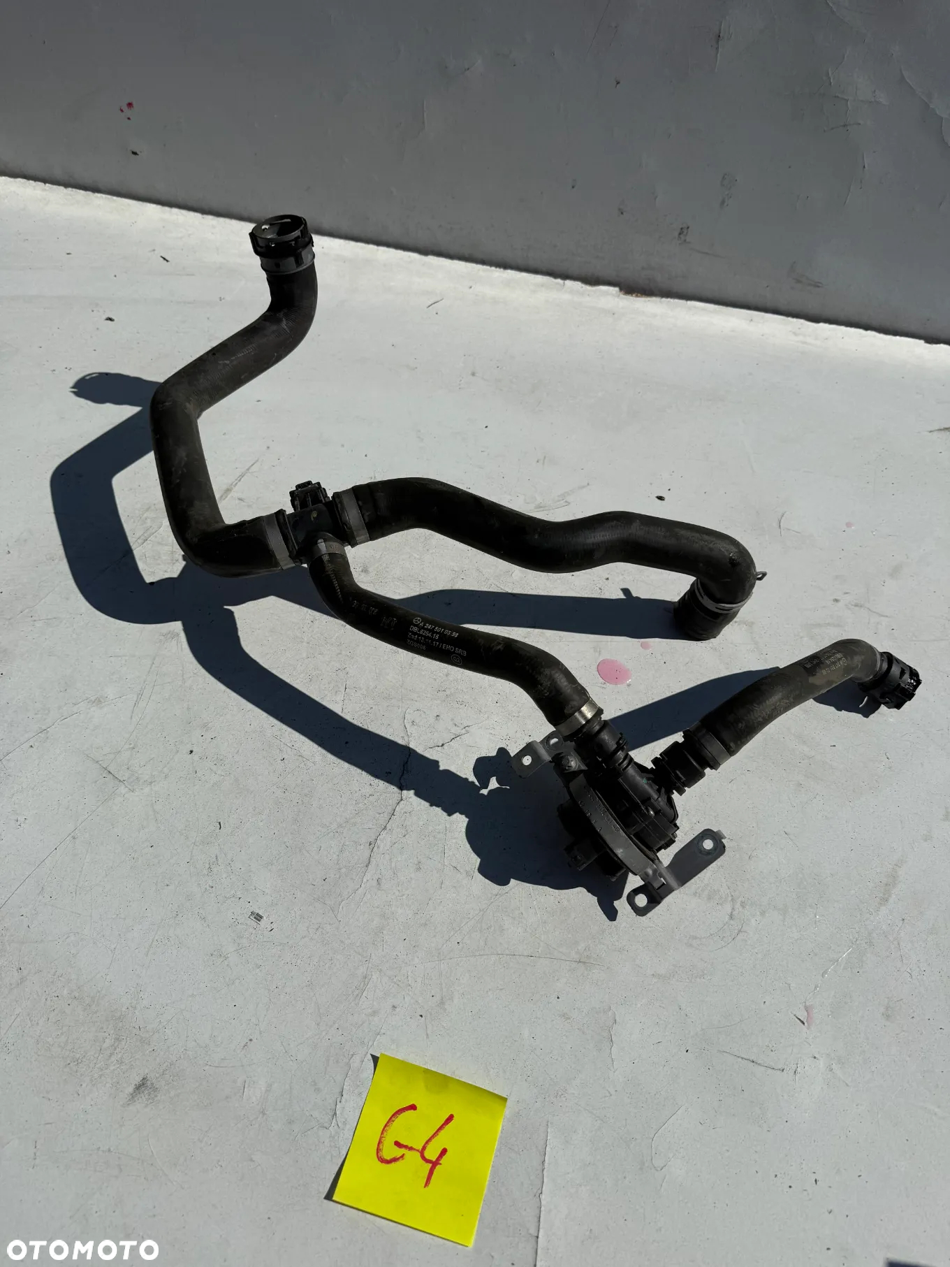 MERCEDES W177 A KLASA 1.3B PRZEWOD WODY POMPA RURA A0005003600 - 3