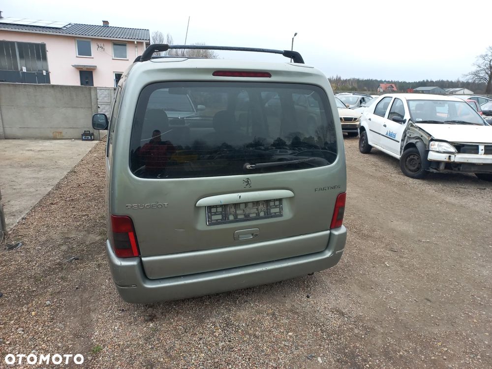 Peugeot Partner 1.9 Diesel 04r LQED wszystkie części maska zderzak lampa - 4