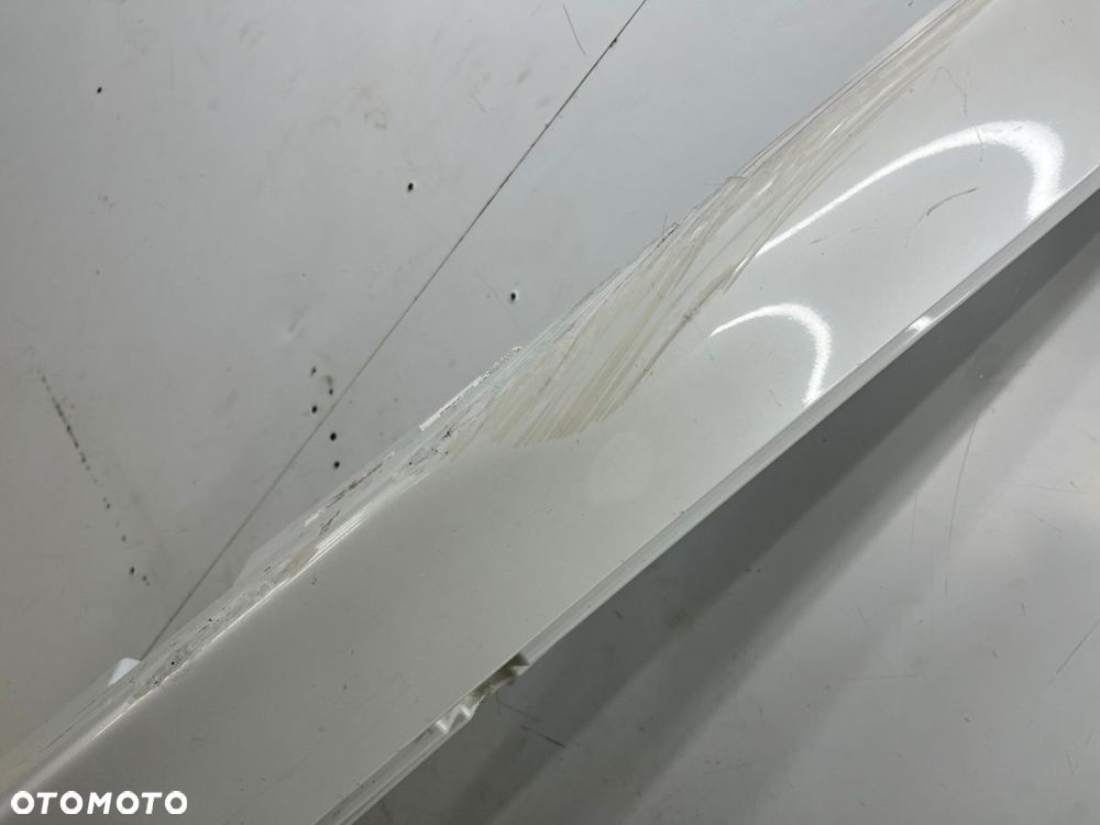 Listwa progowa BMW 5 F10 F11 sedan kombi 10-17r. prawa nakładka progu zewnętrzna kolor Mineralweiss - 3