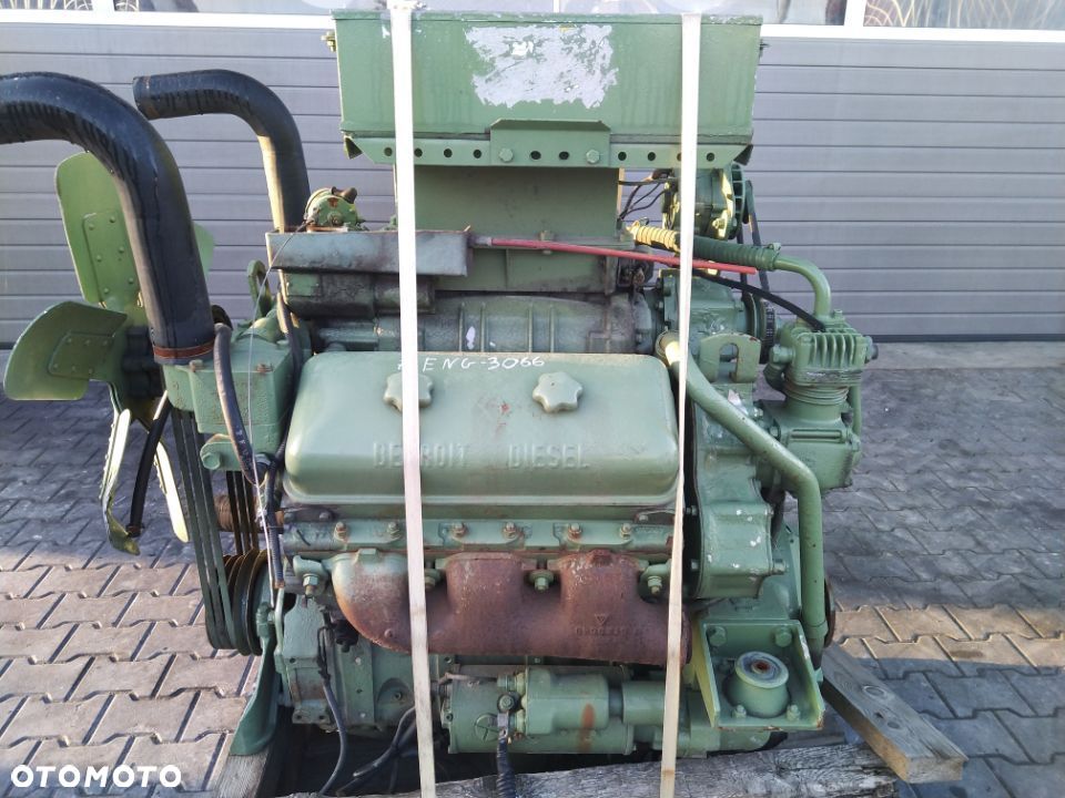 Silnik V6 6 CYL Detroit 7067-7040 7067 7040 Engine FOX 6650 6600 Sieczkarnia Kombajn Deutz Perkins - 7