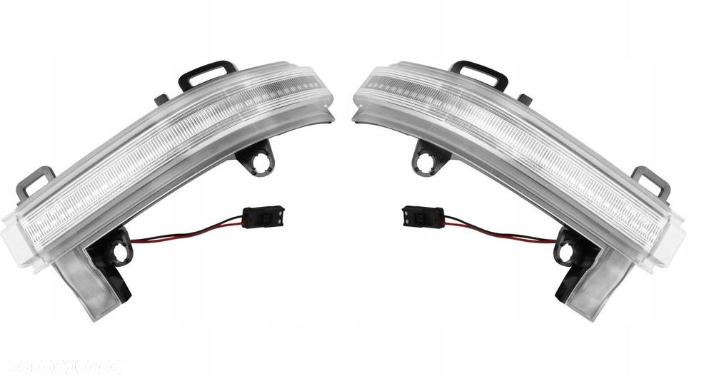 Kierunkowskaz Migacz Lusterko Led Tuning Biały VW Crafter II 2 Man TGE 7c - 4