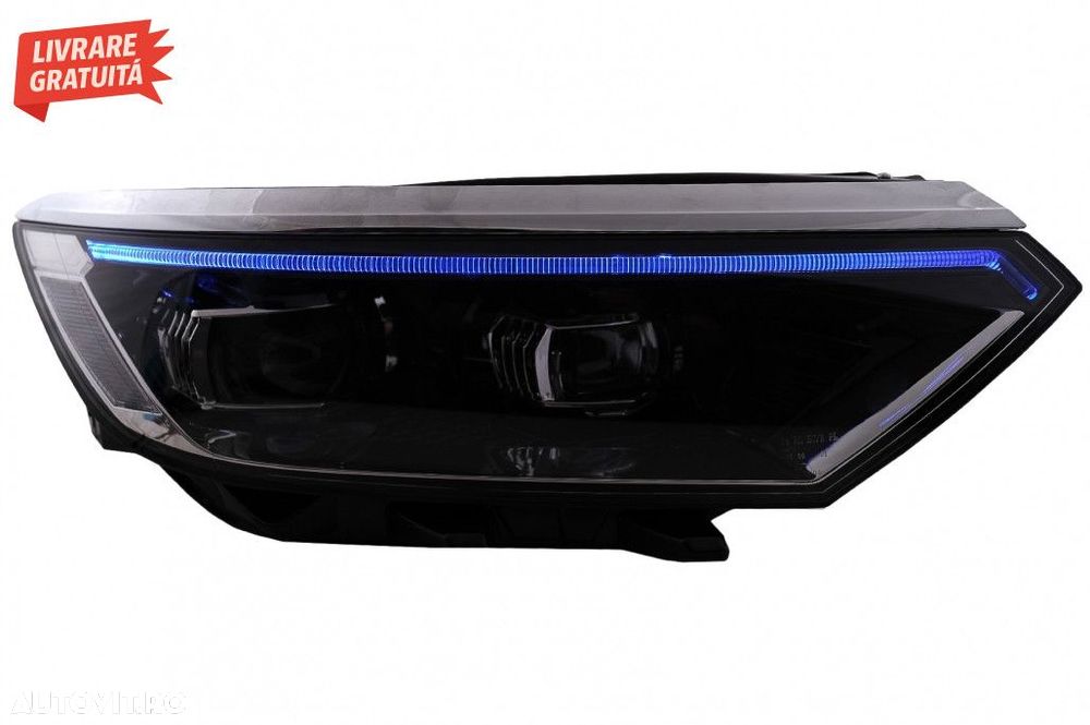 Faruri LED VW Passat B8 3G Facelift (2016-2019) 2020 Look cu Semnal Di - 5