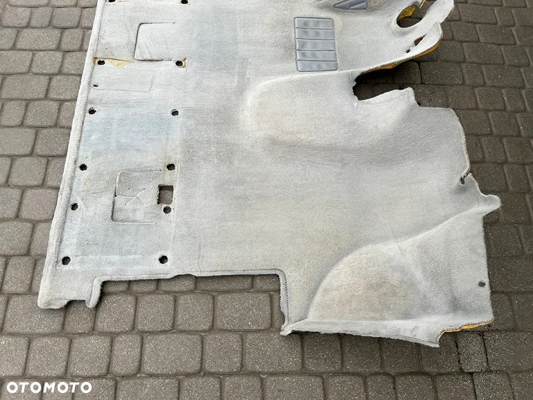 WYKŁADZINA WELUROWA DYWAN WNĘTRZA JASNA PODŁOGA PRZEDNIA PRZÓD MATA VW T5 LIFT T6 CARAVELLE DOKA TRANSPORTER - 3