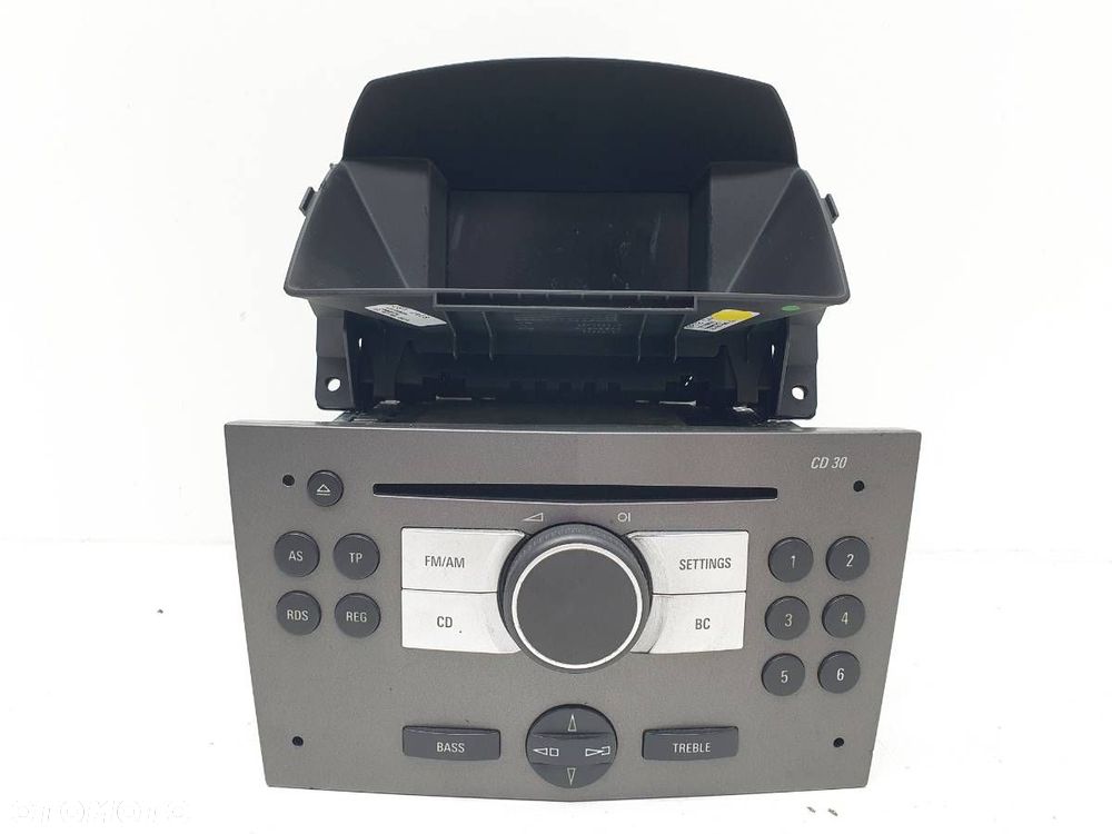 RADIO ODTWARZACZ CD WYŚWIETLACZ OPEL VECTRA C 13190856 13208089 - 1