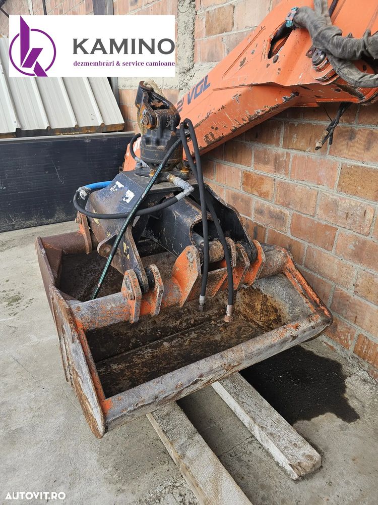 Braț macara ATLAS 118.2 VGL + cupa , complet hidraulic - 9