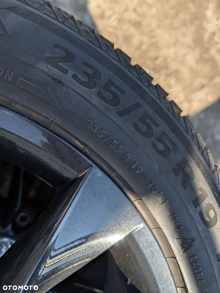 KOŁA FELGI ALUFELGI SKODA 5X112 255 50 R 19 ZIMÓWKI ZIMA - 6
