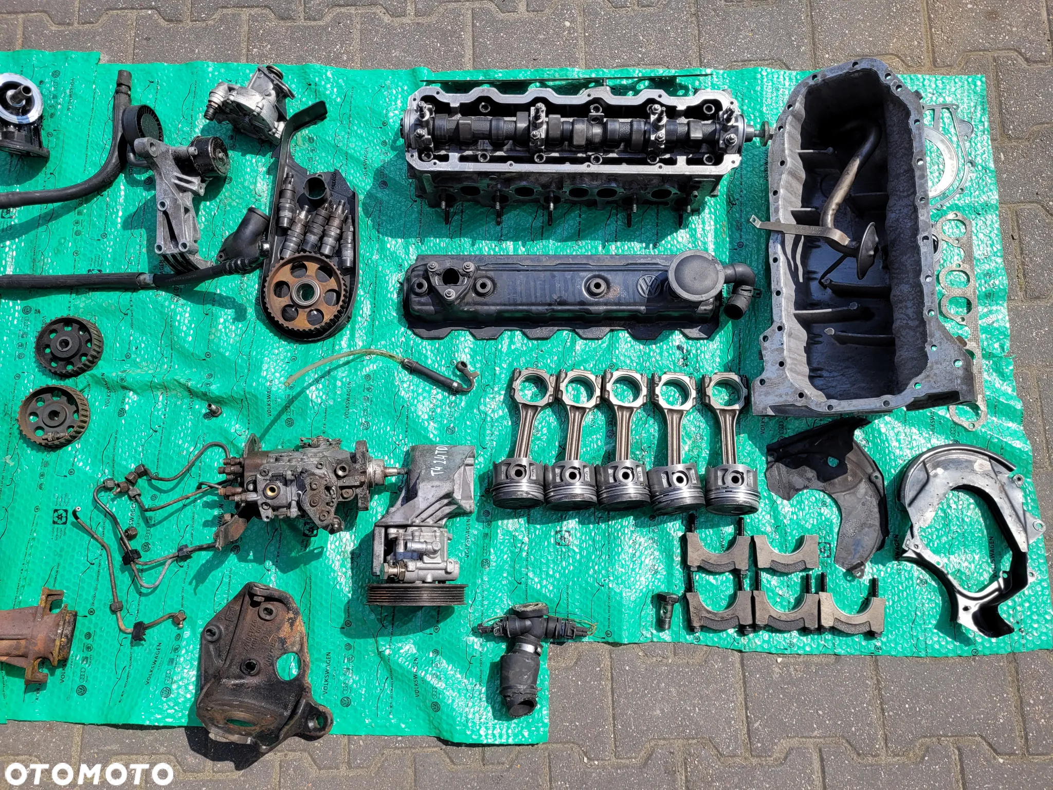 ORYGINALNY OSPRZĘT SILNIKA VW T4 2.4 TDI - 3
