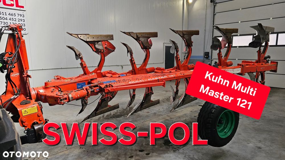 Kverneland Kverneland F120 Pług 4 Skiby + Kverneland ED 100 5 Skib  Overum DVL 5100H LD, LS, VX, F120, F160, EM, ED, ES, EG, Pług Obrotowy Pługi - 16