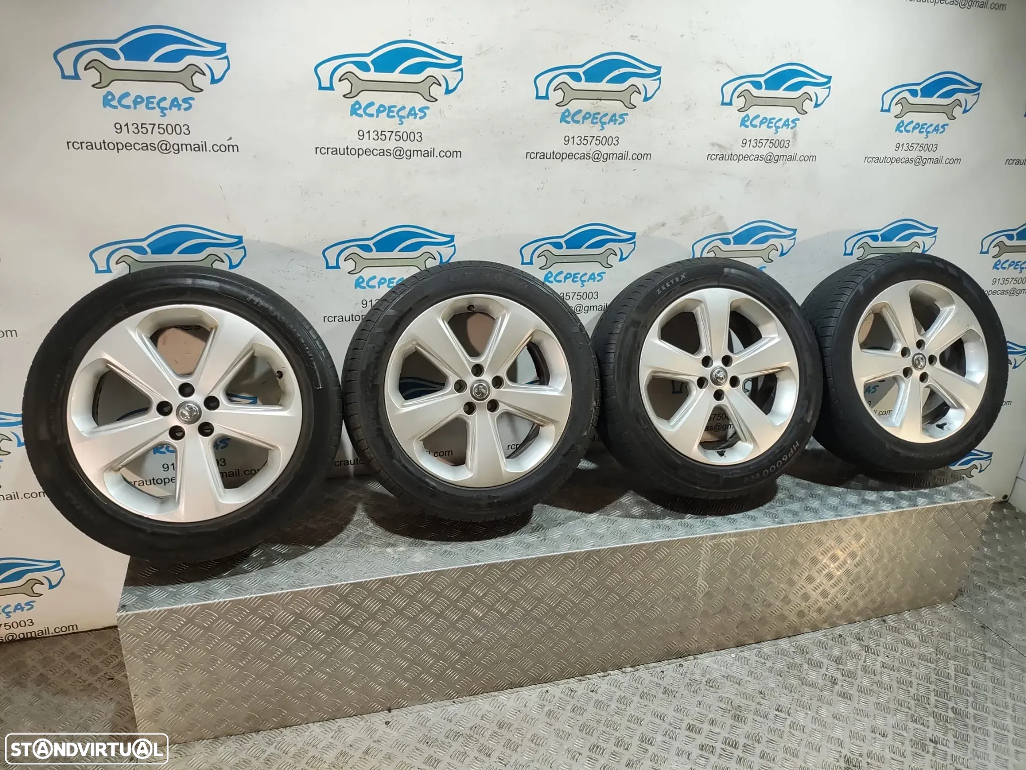 Jantes 18 Polegadas Originais Opel - 5x105 - 95181597 - Mokka Crossland Grandland - 8