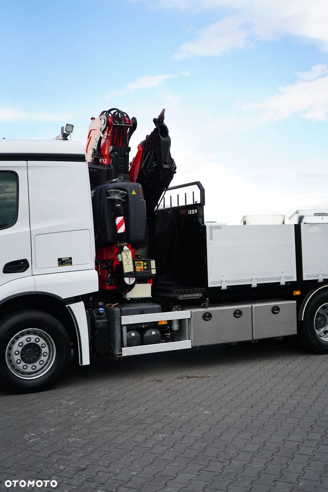 Mercedes-Benz ACTROS / 2543 / 6 X 2 / SKRZYNIOWY + HDS / FASSI F 295 / WYS. 16,5 M / PILOT / OŚ SKRETNA - 29