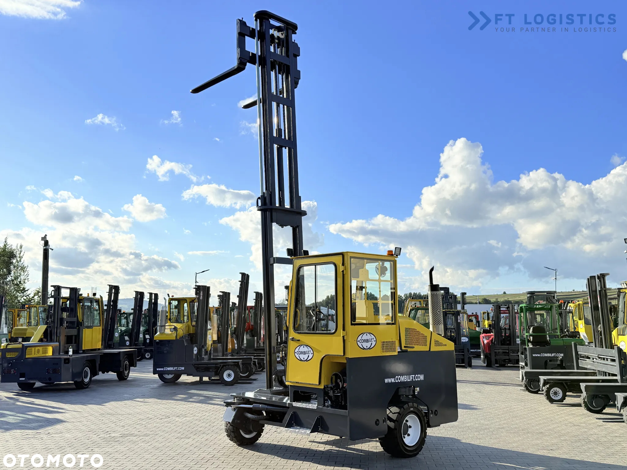 Combilift WÓZEK CZTEROKIERUNKOWY - WIELOKIERUNKOWY C5000XL / GAS / DUPLEX 6000MM /JEDYNE 3479 MOTOGODZIN /  PRZESUW WIDEŁ / PEŁNA KABINA / STAN IDEALNY / Szeroka oferta wózków czterokierunkowych i bocznych, dopasowanych do różnorodnych potrzeb i zastosowań - 31