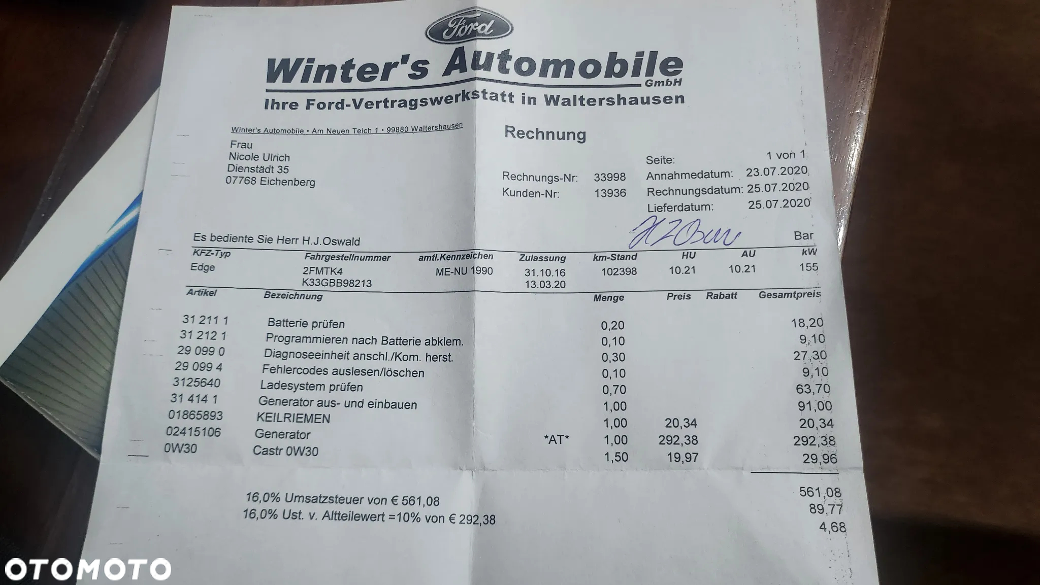 Ford Edge 2.0 TDCi Bi-Turbo 4x4 Titanium - 19