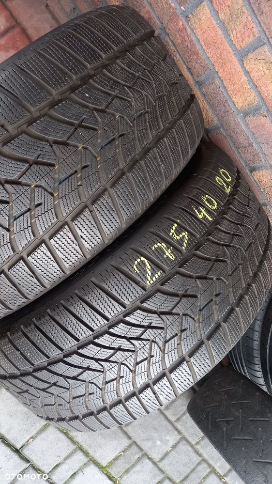 Opony Zimowe Dunlop Winter Sport 5  275/40/20 2 sztuki 1918,106V - 4