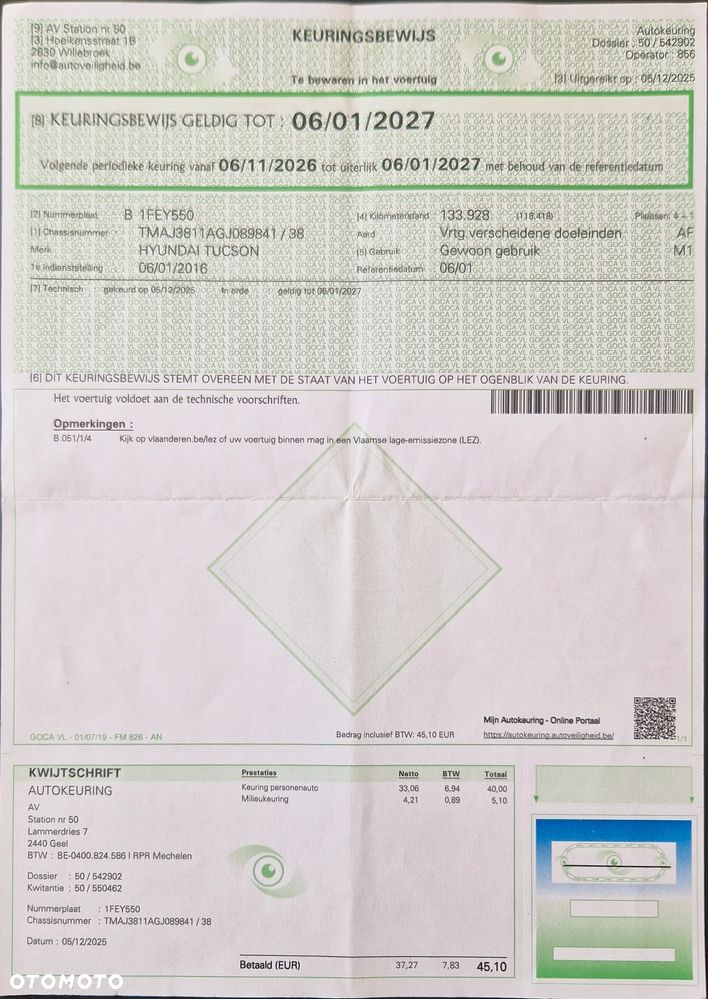 Hyundai Tucson blue 1.6 GDi 2WD Navi - 40