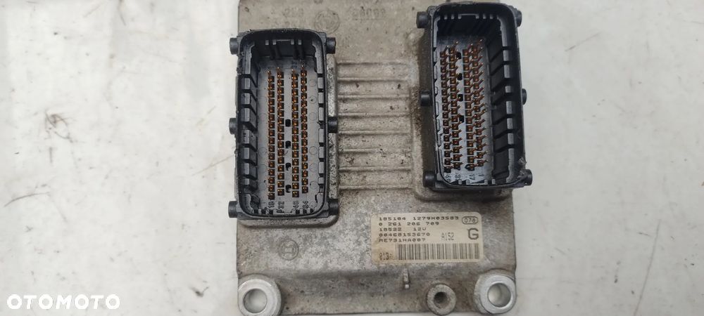Alfa romeo 156 2,0ts komputer sterownik silnika 0261206709 - 1