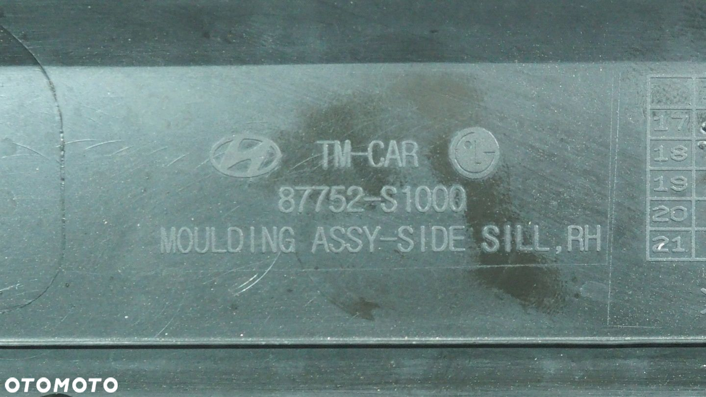 Hyundai Santa Fe IV listwa progowa prawa 87752-S1000 - 4
