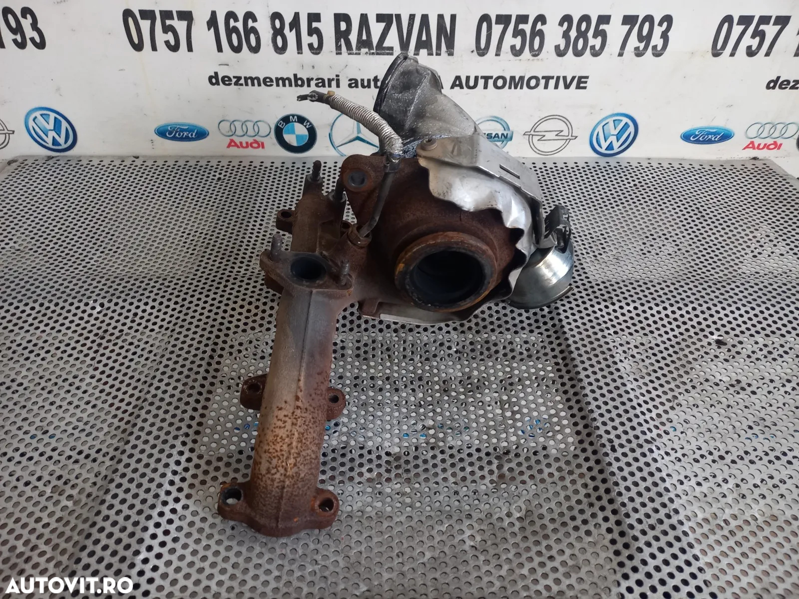 Turbo Turbina Vw Seat Skoda 2.0 Tdi BMP BMM An 2005-2006-2007-2008-2009-2010 Cod 03G Passat Golf Je - 7