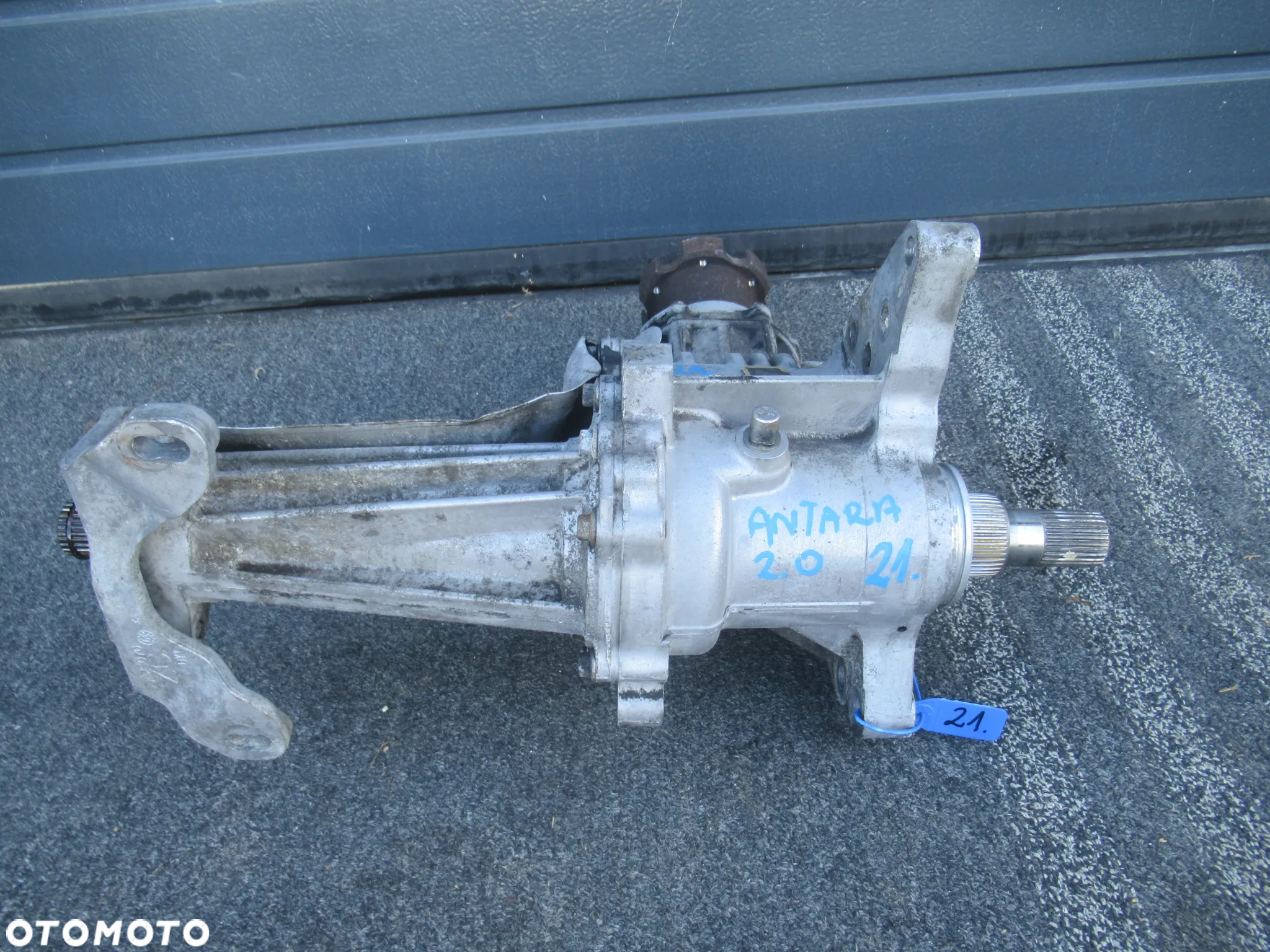 REDUKTOR SKRZYNI BIEGÓW AUTOMATYCZNEJ PRZEDNI PRZÓD OPEL ANTARA 2.0CDTI 4x4 2006- - 2