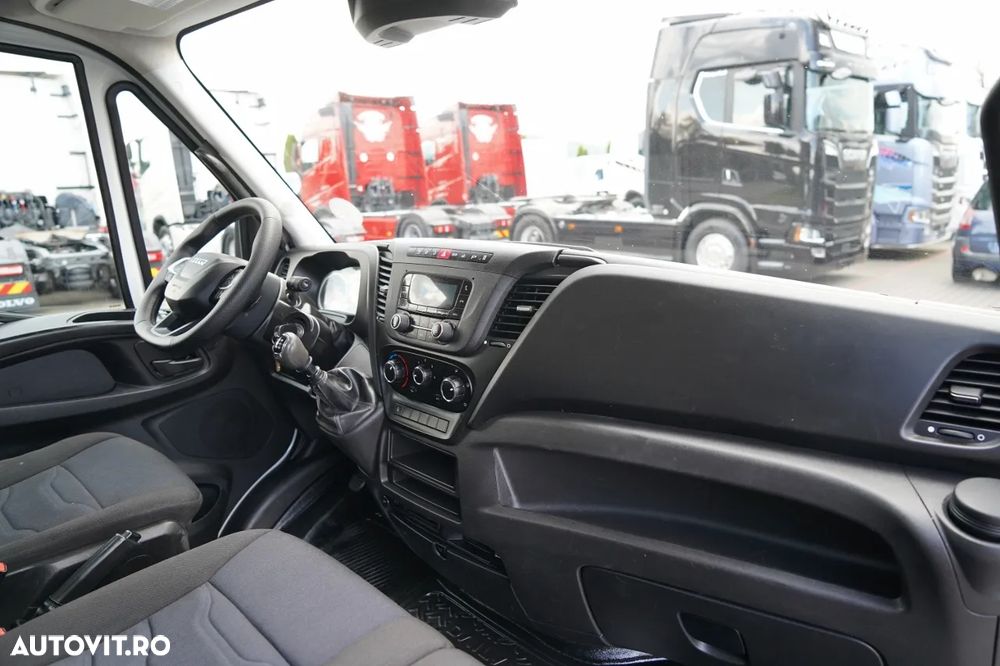 Iveco DAILY 35-160 / BASCULATOR SPATE / OȚEL / 3 LOCURI / DOUĂ / MANUAL / IMPORTAT / EURO 6 - 34