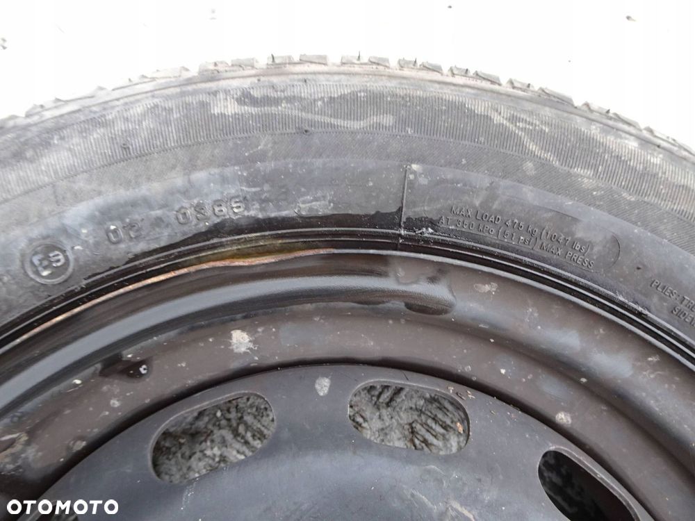koło dojazdowe ford fiesta mk7 14" - 7