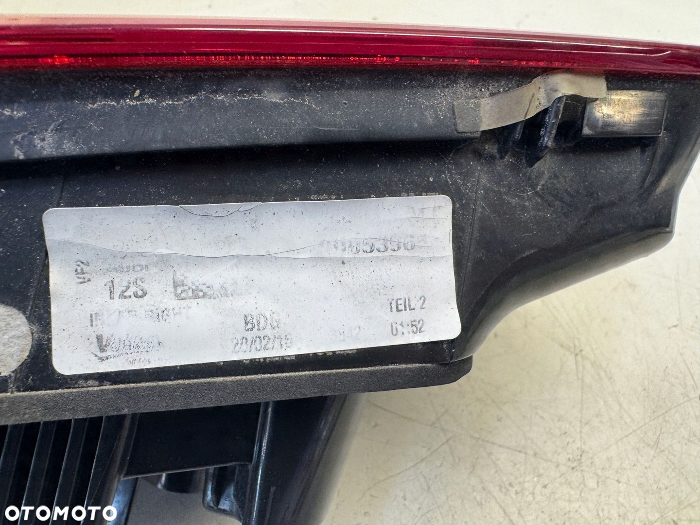 AUDI A6 C7 KOMBI LIFT LAMPA PRAWY TYŁ W KLAPĘ LED 6 PIN - 9