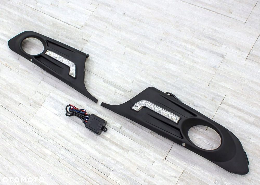 volkswagen jetta iv 2011-2015 światła do jazdy dziennej drl led - 8