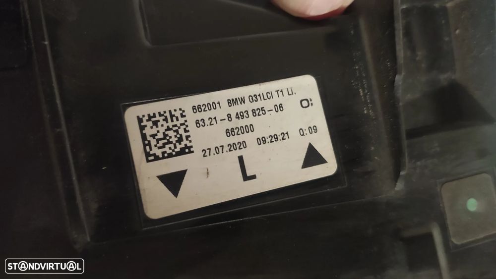 Farolim traseiro esquerdo BMW G31 lci - 8493825 - 3