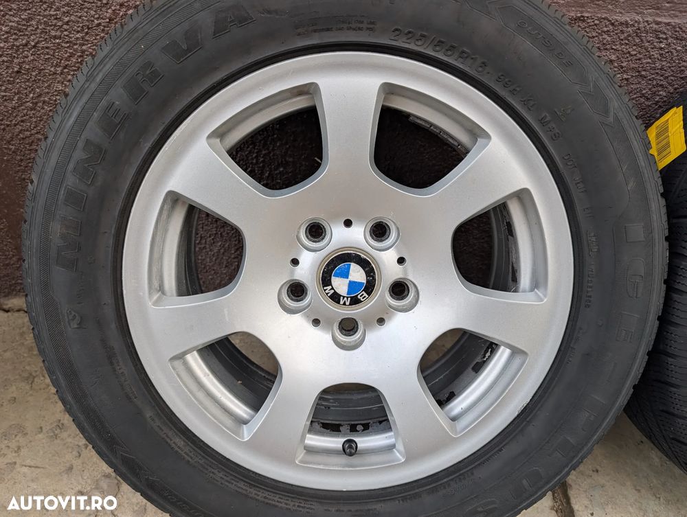 Jante 16'' styling 134 BMW seria 5 E60 E61 Seria 3 E90 E91 E92 E93 anvelope M+S 225/55R16 - 6762000