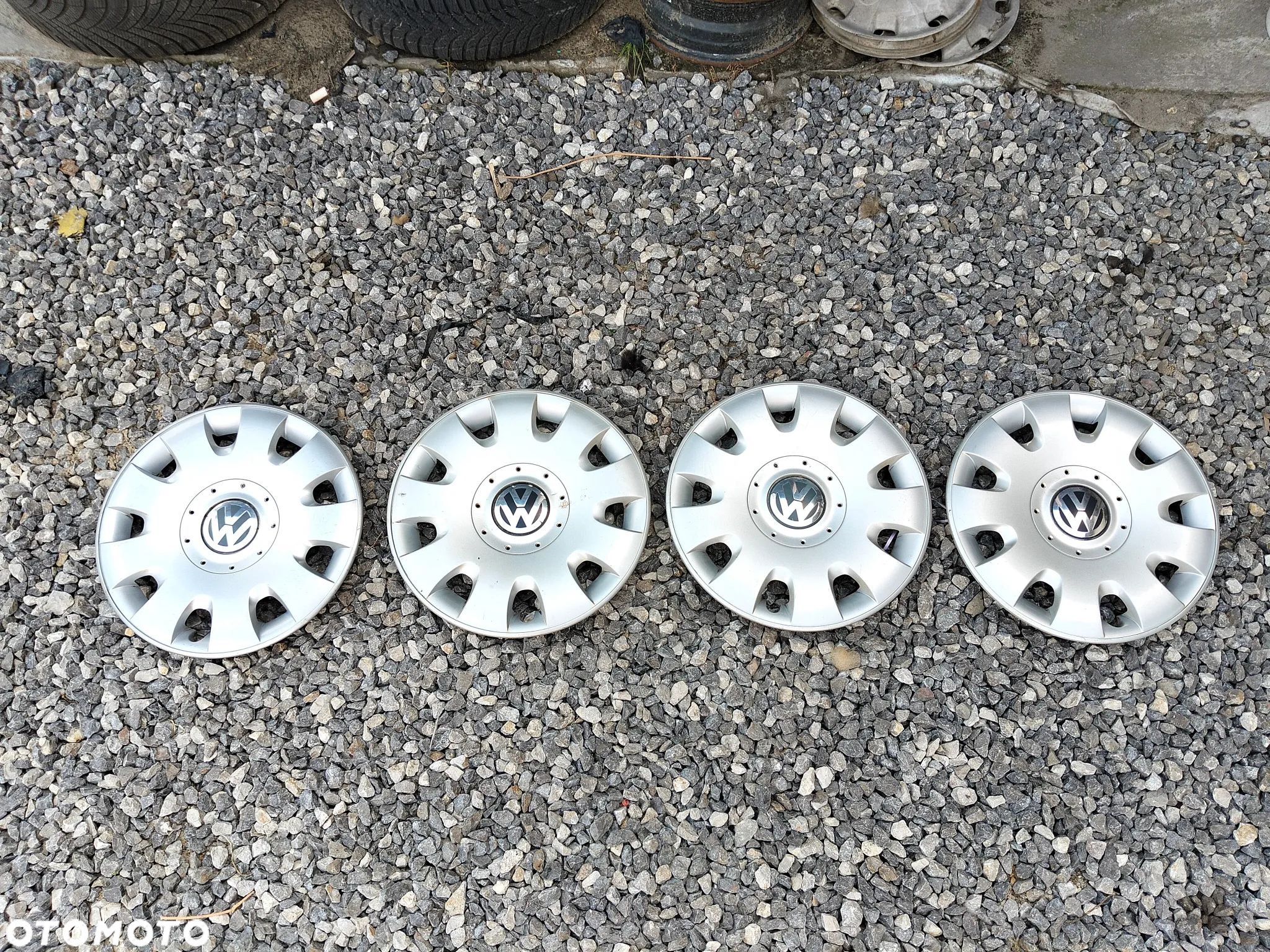 KOŁPAKI VOLKSWAGEN 15 ORGINAŁ KOMPLET - 1